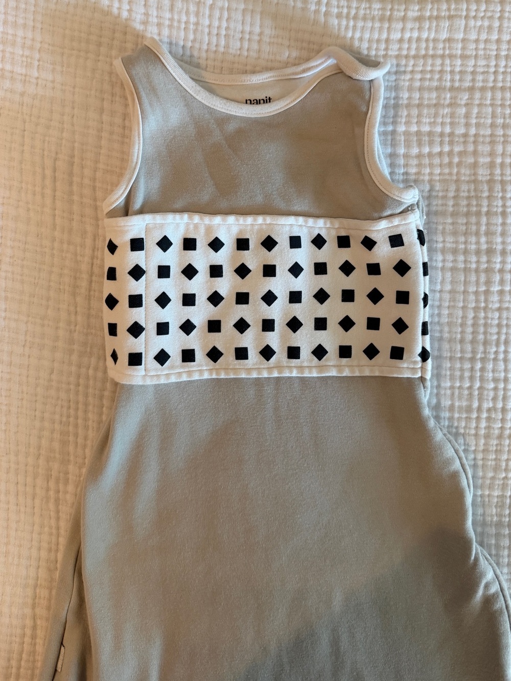 Nanit Breathing Wear Sleep Sack Pebble Gray 6–12 Months